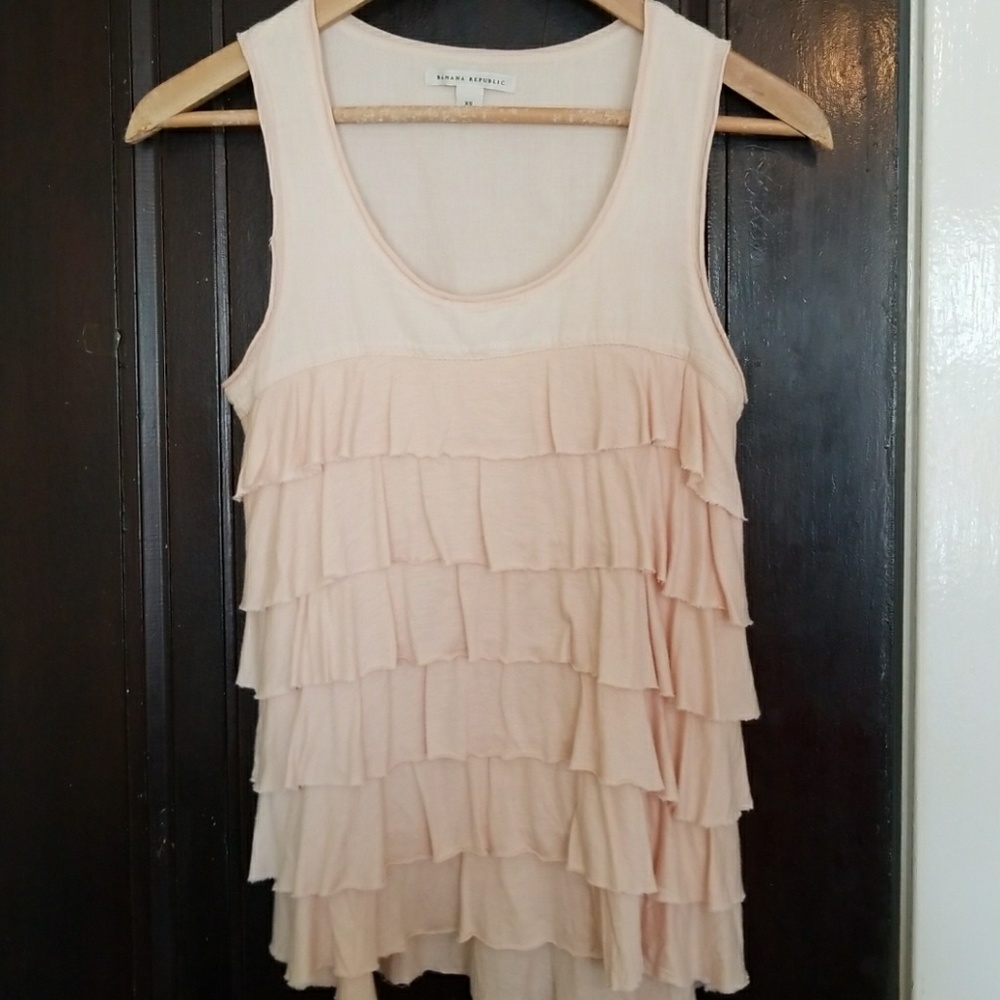 Banana Republic Sz XS Tank Shabby Chic